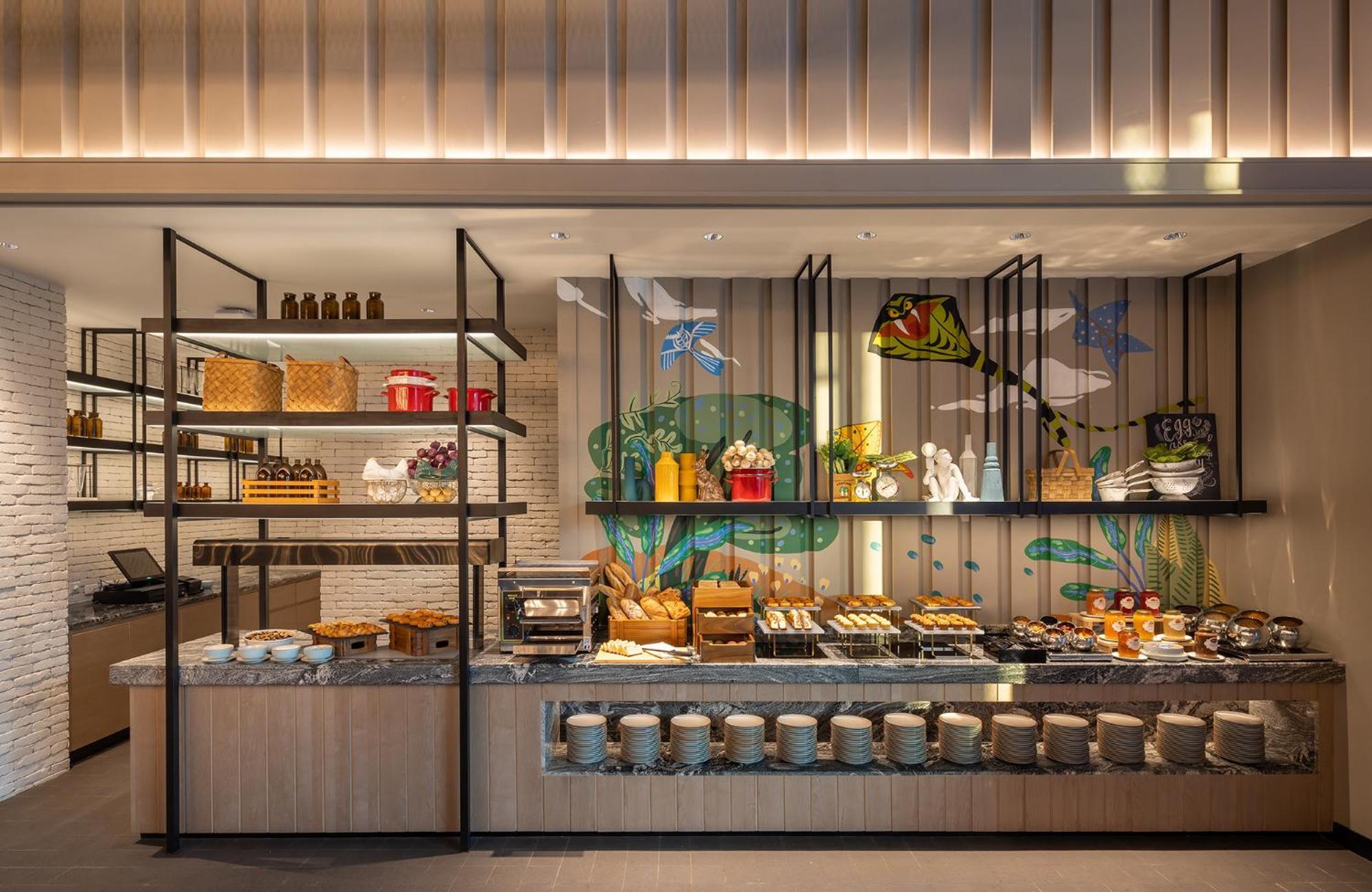 Eastin Grand Hotel Phayathai Μπανγκόκ Εξωτερικό φωτογραφία The buffet at the hotel